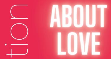 affiche expo ABOUT LOVE